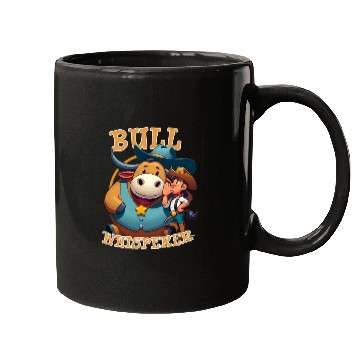 Discover Rodeo Bull Riding Livestock Show Farmer Cattle Mugs