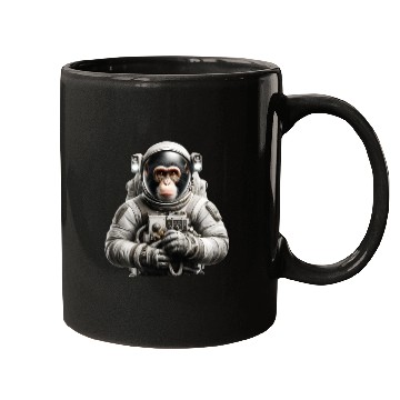 Discover Astronaut Monkey Adventure Mugs