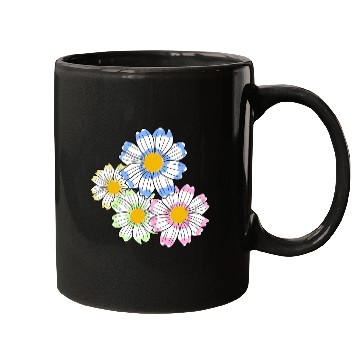 Discover cosmosflower blossom flowerpattern floral flower Mugs
