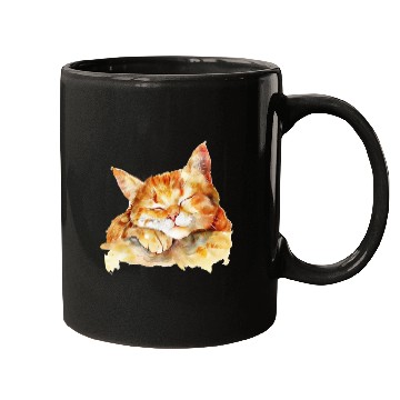 Discover cute happy funny cat for cat lover Mugs