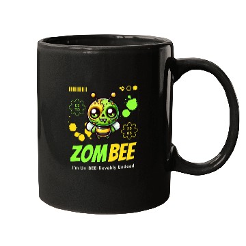 Discover [THAO store] - Funny Zombie Bee Cartoon Cute Quote Mugs