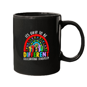 Discover It S Okay To Be Different Embrace Neurodiversity Mugs