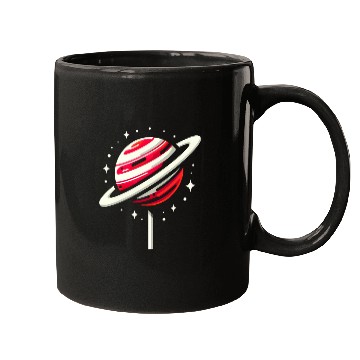 Discover Saturn Planet Lollipop Mugs