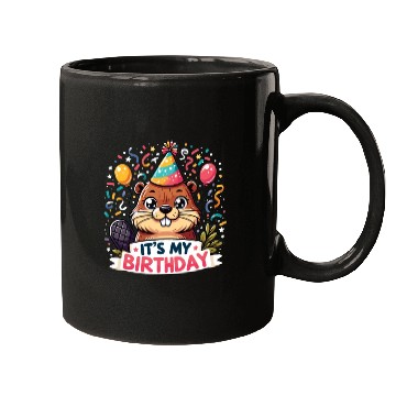 Discover Its My Birthday Sweet Birthday Beaver Mugs