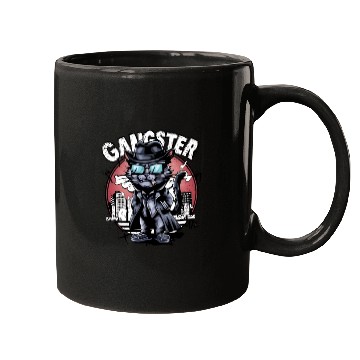 Discover cat gangster Mugs