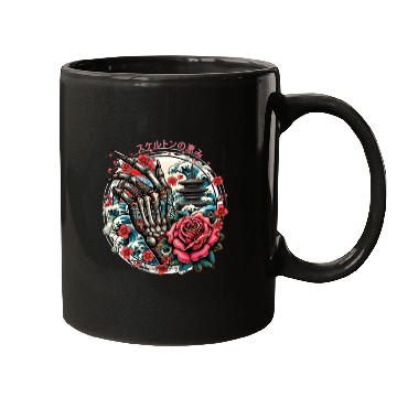 Discover Skeleton's Sakura Mugs