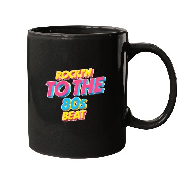 Discover Rockin to the 80s beat Mugs