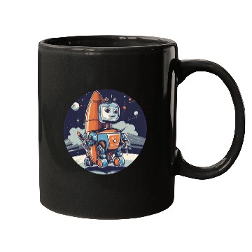 Discover mech robot design crafted Mugs
