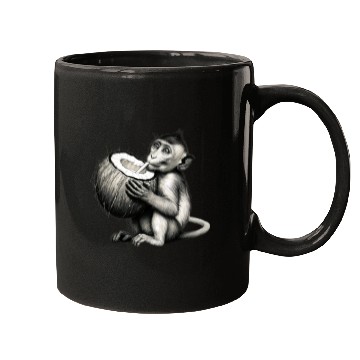 Discover Coconut Milk-Sipping Monkey Mugs