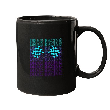 Discover Drag Racing Drag Race Racer Retro Mugs