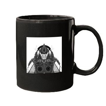 Discover Mech Robot Square Poster (Design 3 | R80) Mugs