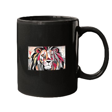 Discover Lion look Mugs