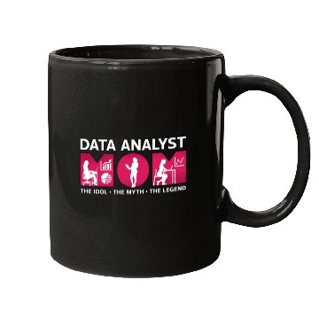 Discover Data Analyst Mom The Idol The Myth The Programmer Mugs