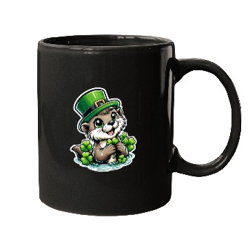Discover St. Patrick's Otter Fun Mugs