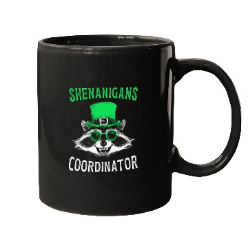 Discover Shenanigans Coordinator Cute Raccoon Funny Mugs