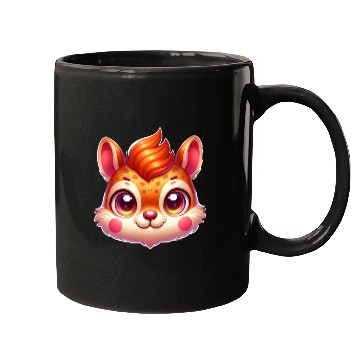 Discover Cute Head Squirrel Animal Lover Design Mugs