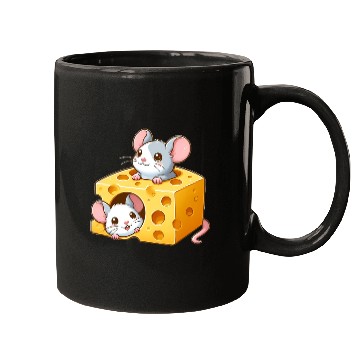 Discover Cheese Dwelling Mice Mugs