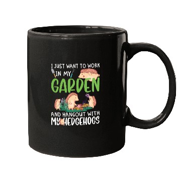 Discover Garden Play With Hedgehogs Gardening Mugs