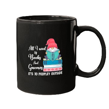 Discover Garden Gnomes and Books Mugs
