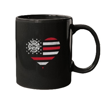 Discover FIREFIGHTER LOVE Mugs