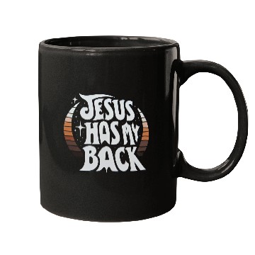 Discover Jesus Has My Back 23 Mugs