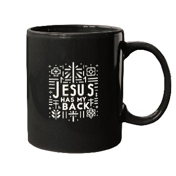 Discover Jesus Has My Back 30 Mugs