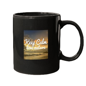 Discover Keep Calm Love Nature Mugs