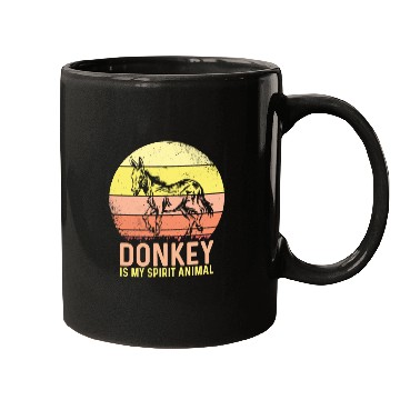 Discover Vintage Donkey Farmer Mugs