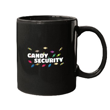 Discover Candy Security Mom Dad Matching Birthday Costume Mugs