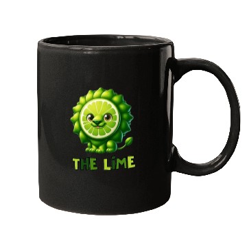 Discover the lime,funny lion Mugs