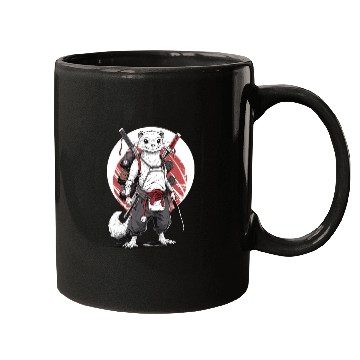 Discover Ninja Samurai Anime Ferret Manga Warrior Mugs