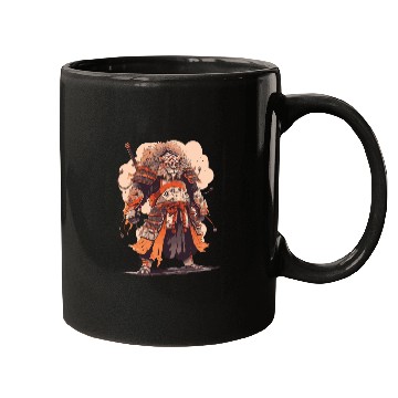 Discover Samurai Katana Sword Anime Lion Manga Warrior Mugs