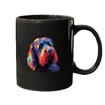 Discover Colorful Russian Black Terrier Mugs