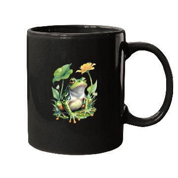 Discover Green Frog Mugs