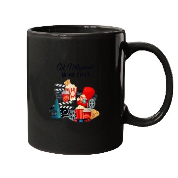 Discover Popcorn Vintage Movie Night Mugs