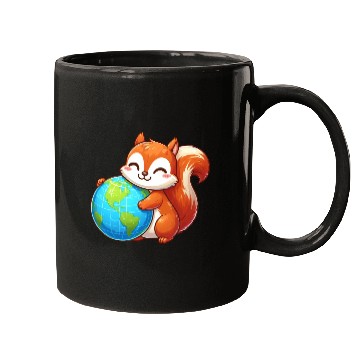 Discover Squirrel for Environmental & Nature Conservation Mugs