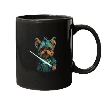 Discover Yorkie with Lightsword Mugs
