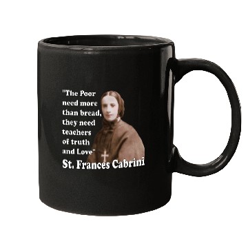 Discover St Frances Cabrini Catholic Saint Mugs