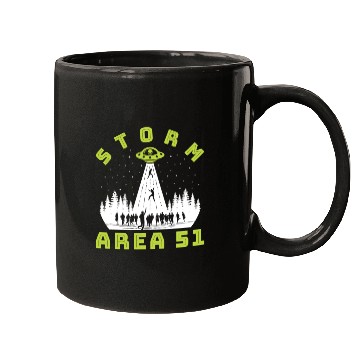 Discover Alien Hunter Storm Area 51 Meme Mugs