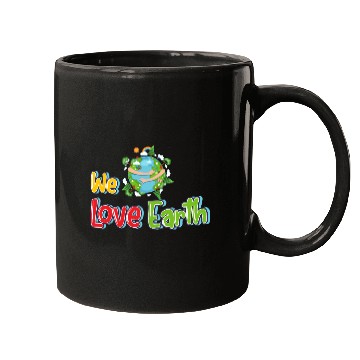 Discover We love earth Mugs