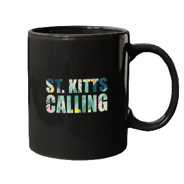 Discover St. Kitts Calling Tropical Vibes Souvenir Mugs