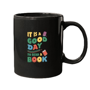 Discover It’s a Good Day to Read a Book Lovers Library Read Mugs