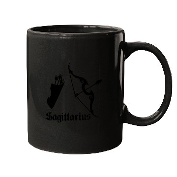 Discover Sagittarius bow and arrow Mugs