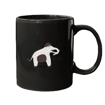 Discover Sweet Luna The Elephant Mugs