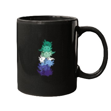 Discover Gay Flag Gay Pride Lgbtq Axolotl Mugs