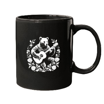 Discover Grizzly Bear Guitar Mugs