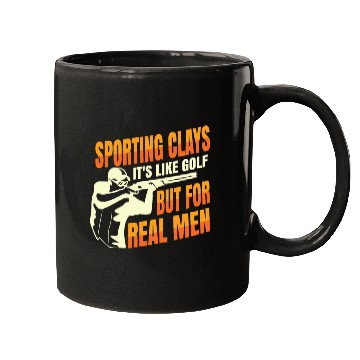Discover Skeet Shooting Real Men Sporting Clays Mugs