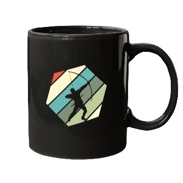 Discover Retro Archer Archery Mugs