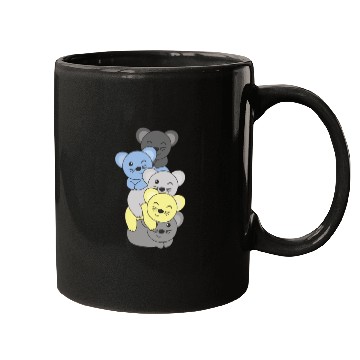 Discover Periboy Flag Pride Lgbtq Cute Mouse Stack Mugs