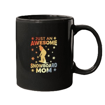Discover Funny Snowboarding Mother Mugs